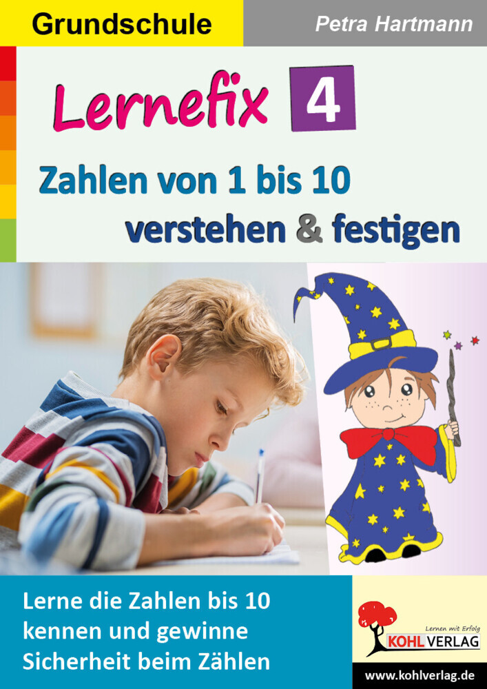 Lernefix / Band 4: Zahlen von 1 bis 10 verstehen und festigen main product photo