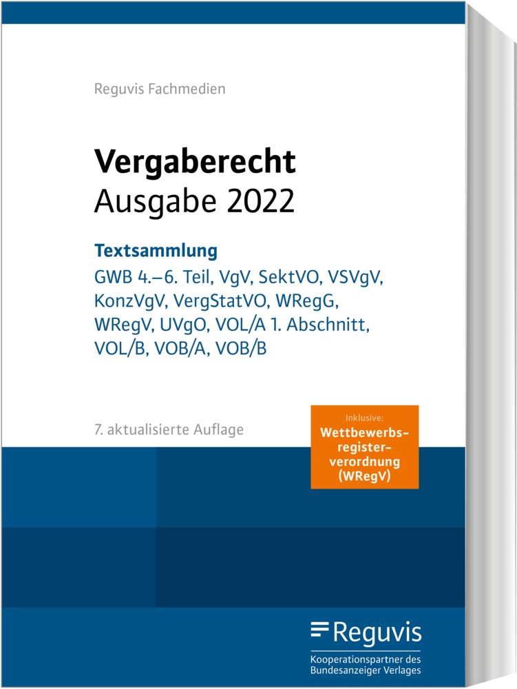 Vergaberecht - Ausgabe 2024 main product photo