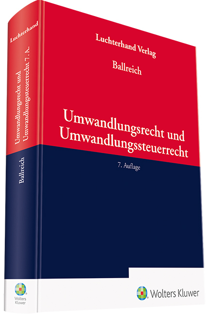 Umwandlungsrecht und Umwandlungssteuerrecht main product photo