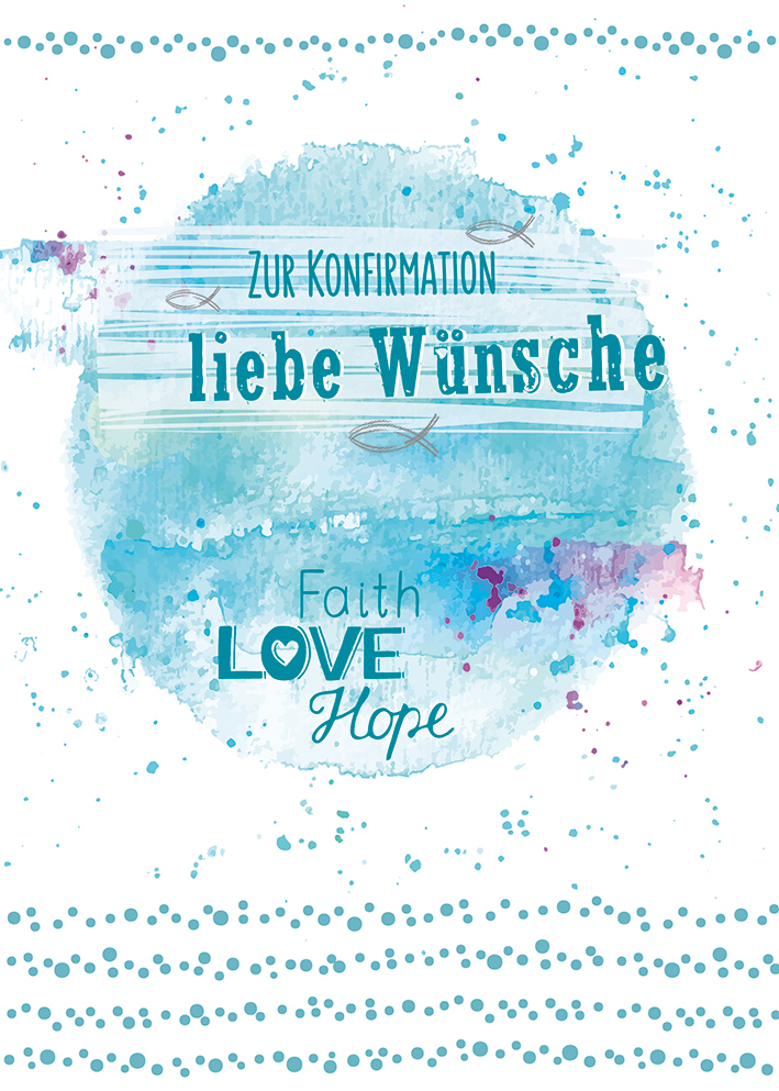 Zur Konfirmation liebe Wünsche main product photo