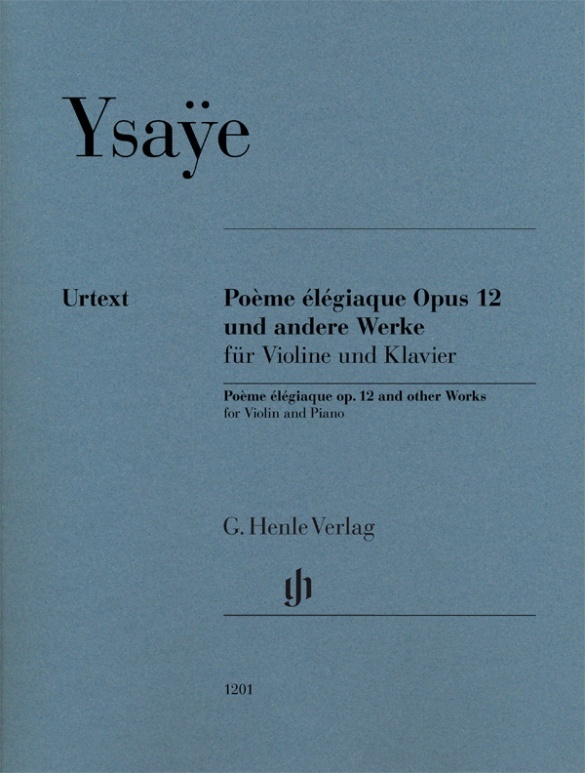 Eugène Ysaÿe - Poème élégiaque op. 12 und andere Werke main product photo