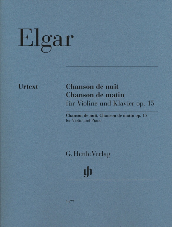 Edward Elgar - Chanson de nuit, Chanson de matin op. 15 für Violine und Klavier main product photo