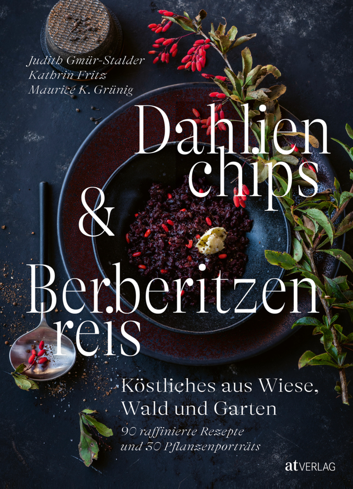 Dahlienchips und Berberitzenreis main product photo