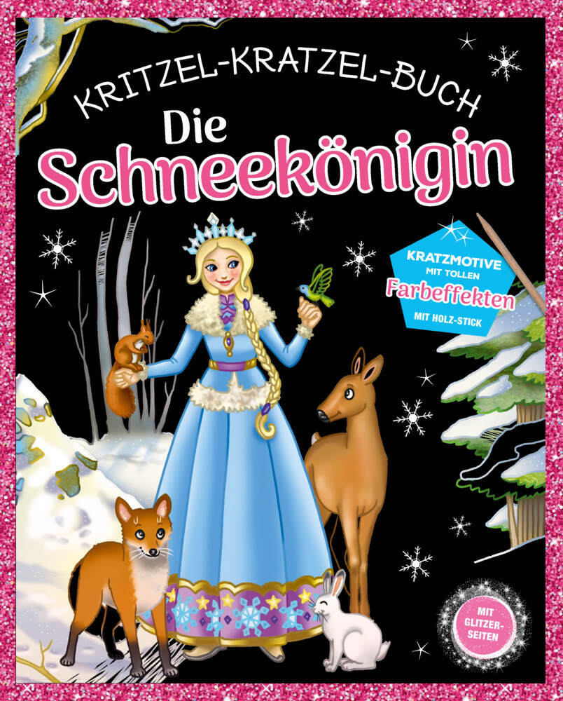 Die Schneekönigin Kritzel-Kratzel-Buch für Kinder ab 5 Jahren main product photo
