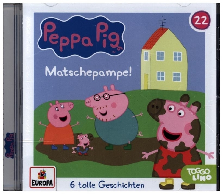 Peppa Pig Hörspiele - Matschepampe!, 1 Audio-CD main product photo
