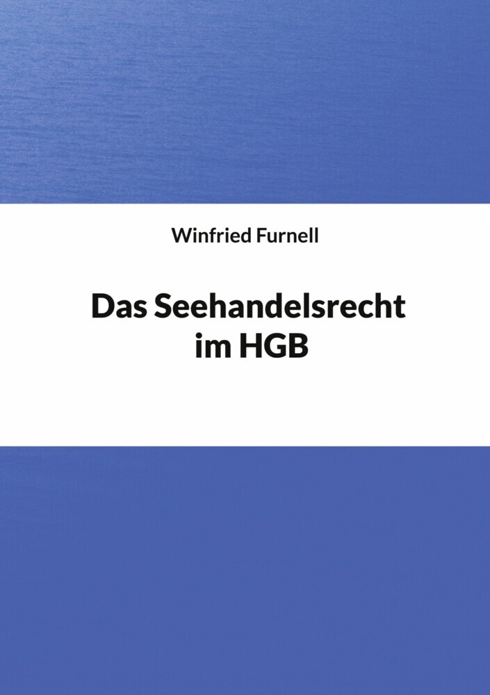 Das Seehandelsrecht im HGB main product photo