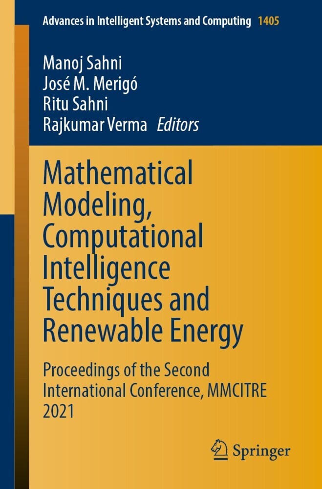 Mathematical Modeling, Computational Intelligence Techniques and Renewable Energy main product photo