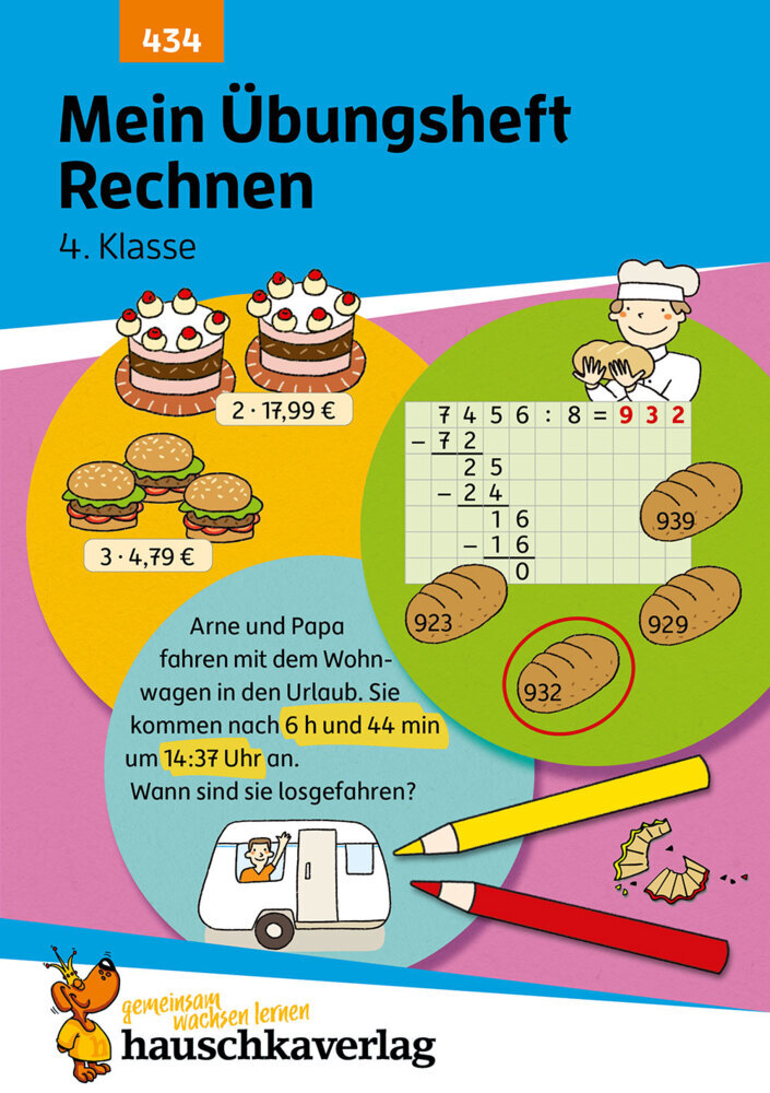 Mein Übungsheft Rechnen 4. Klasse main product photo