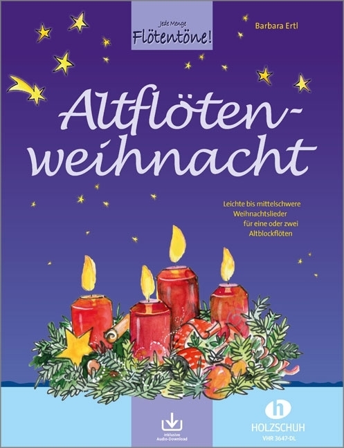 Altflötenweihnacht (mit Audio-Download) main product photo