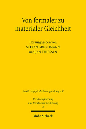 Von formaler zu materialer Gleichheit