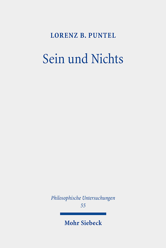 Sein und Nichts main product photo
