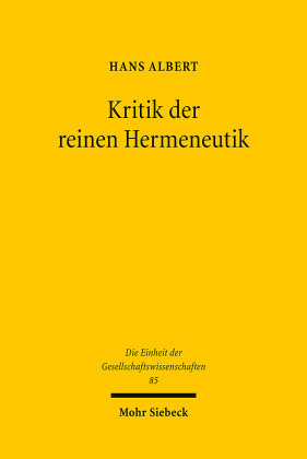 Kritik der reinen Hermeneutik
