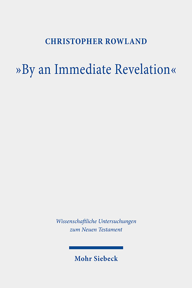 'By an Immediate Revelation' main product photo