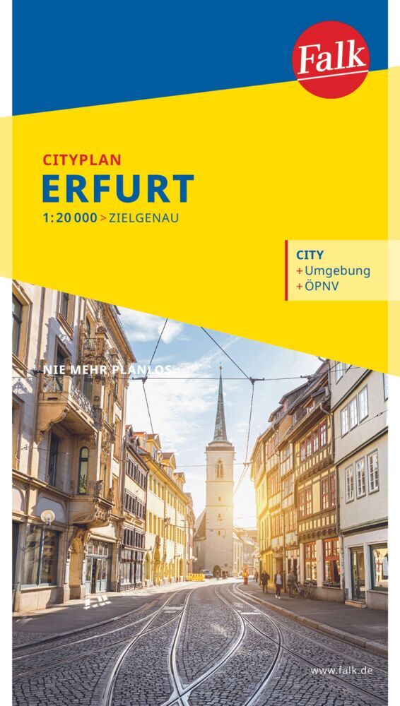 Falk Cityplan Erfurt 1:20.000 main product photo