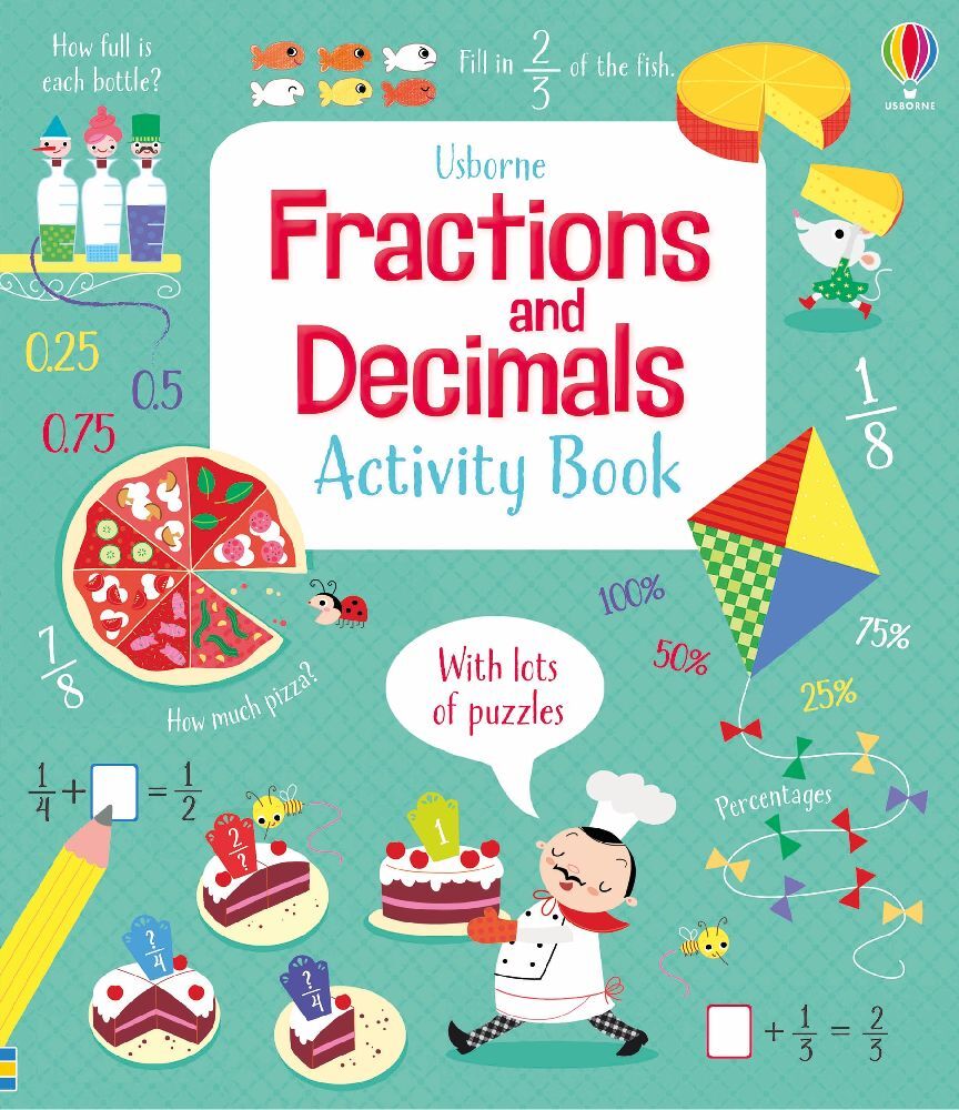 Fractions and Decimals Activity Book main product photo