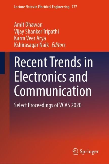 Recent Trends in Electronics and Communication main product photo