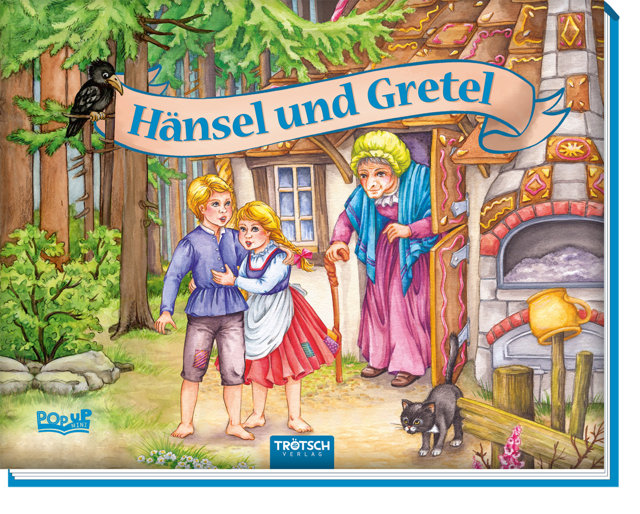 Trötsch Märchenbuch Pop-up-Buch Hänsel und Gretel main product photo