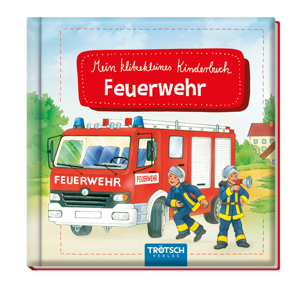 Trötsch Geschichtenbuch Mein klitzekleines Kinderbuch Feuerwehr main product photo