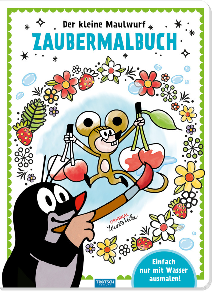 Trötsch Der kleine Maulwurf Malbuch Zaubermalbuch main product photo