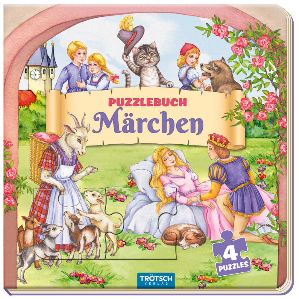 Trötsch Pappenbuch Puzzlebuch Märchen main product photo