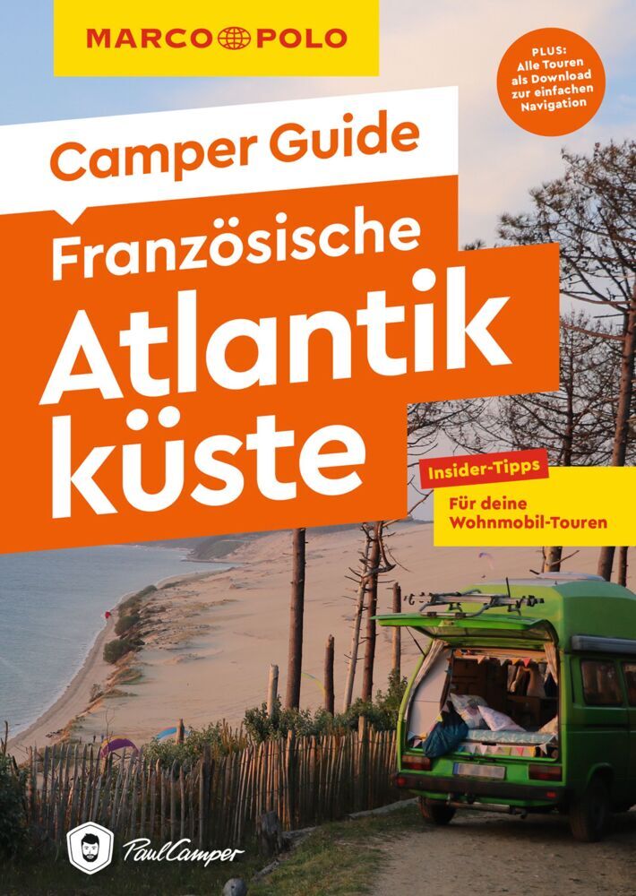 MARCO POLO Camper Guide Französische Atlantikküste main product photo