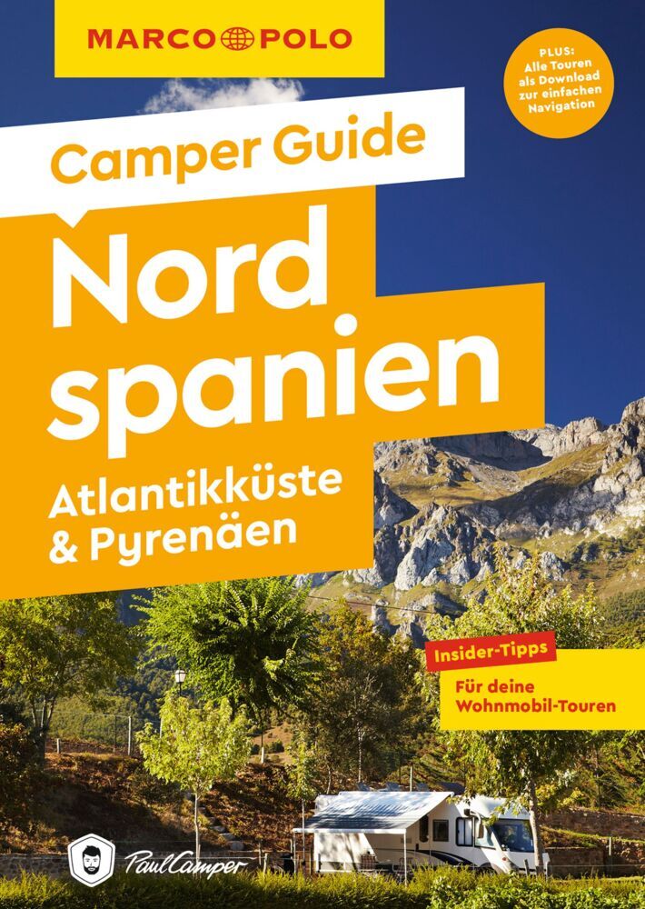MARCO POLO Camper Guide Nordspanien: Atlantikküste & Pyrenäen main product photo