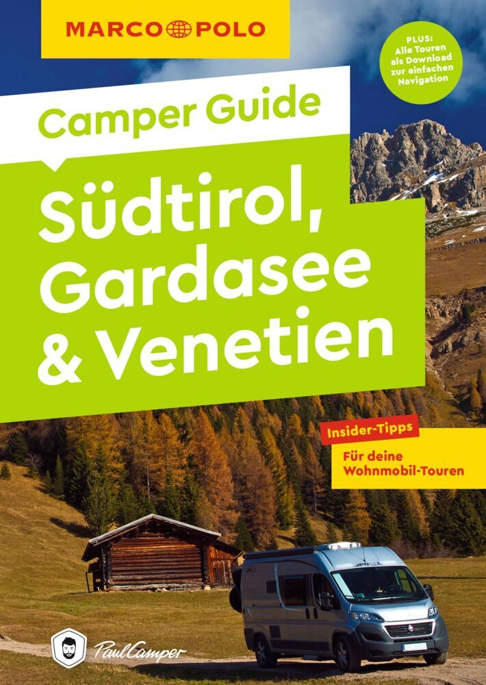 MARCO POLO Camper Guide Südtirol, Gardasee & Venetien main product photo