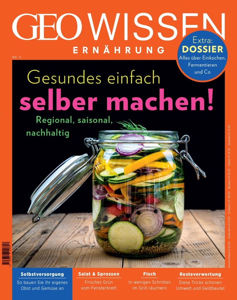 GEO Wissen Ernährung / GEO Wissen Ernährung 11/21 - Gesundes einfach selber machen! main product photo