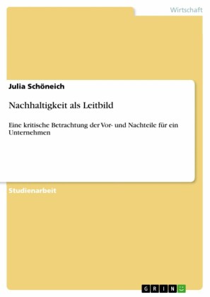 Nachhaltigkeit als Leitbild