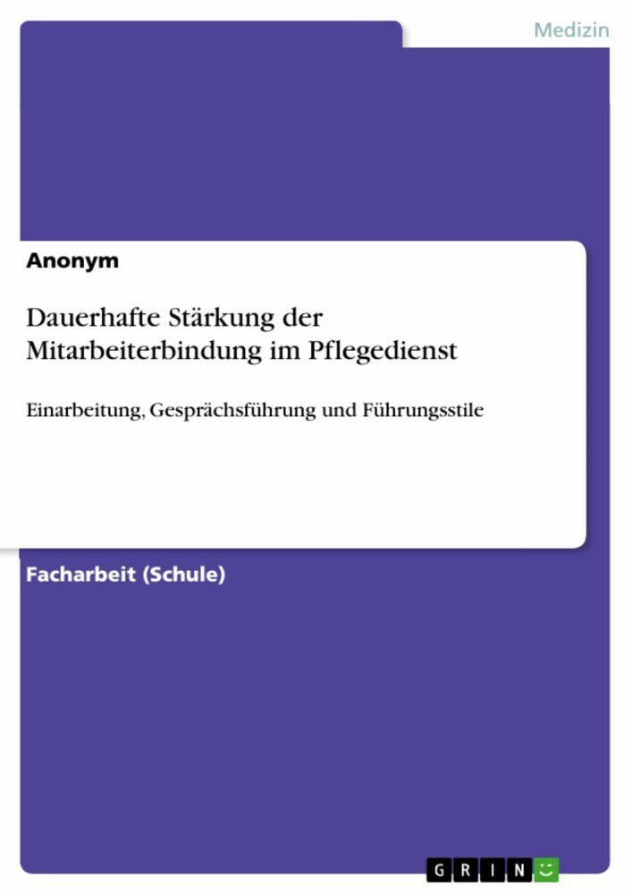Dauerhafte Stärkung der Mitarbeiterbindung im Pflegedienst main product photo