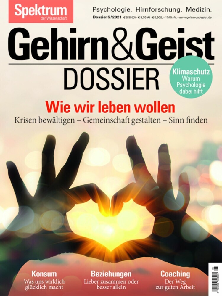 Gehirn&Geist Dossier - Wie wir leben wollen main product photo