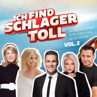 Ich find Schlager toll - Schlagerstars Vol. 2, 3 Audio-CD + DVD