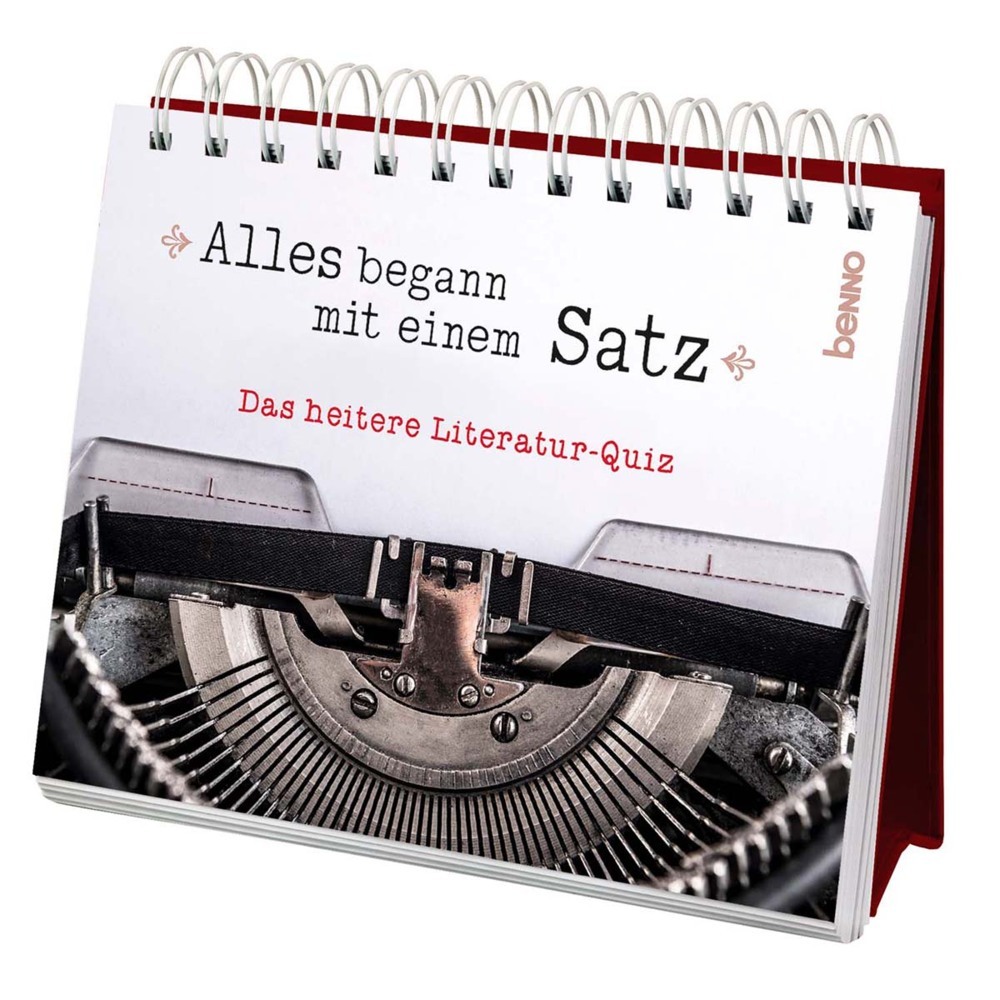 Alles begann mit einem Satz main product photo