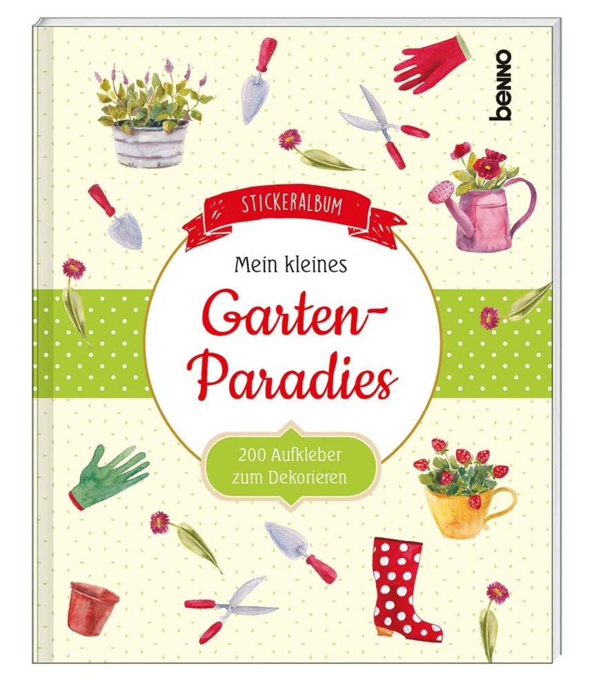 Stickeralbum »Mein kleines Gartenparadies« main product photo