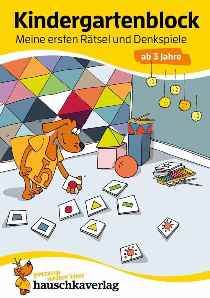 Kindergartenblock ab 3 Jahre - Meine ersten Rätsel und Denkspiele main product photo