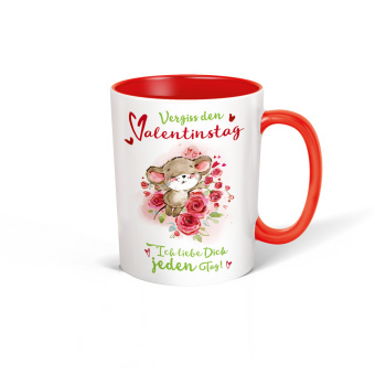 Trötsch Keramiktasse Valentinstag