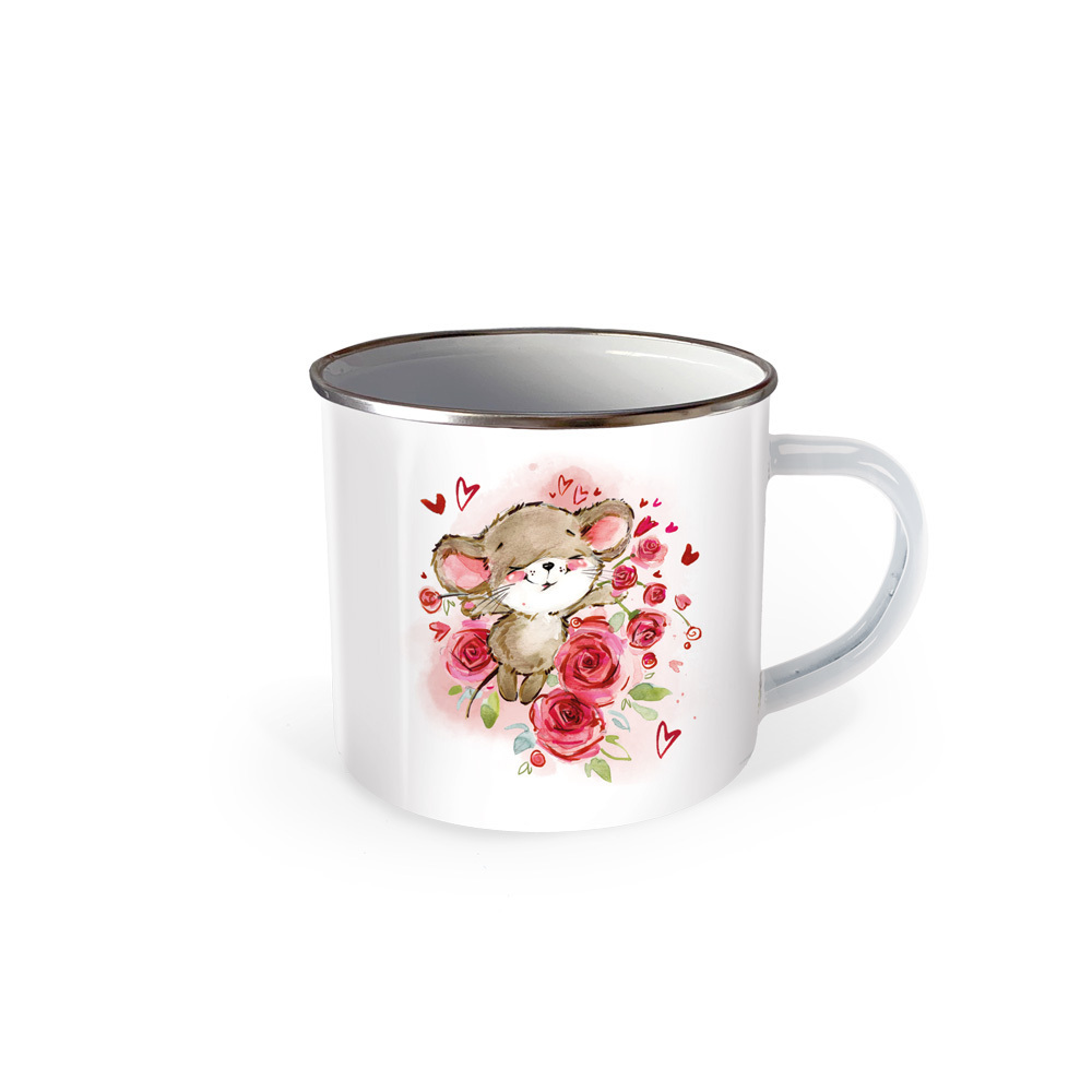 Trötsch Emailletasse Valentinstag main product photo