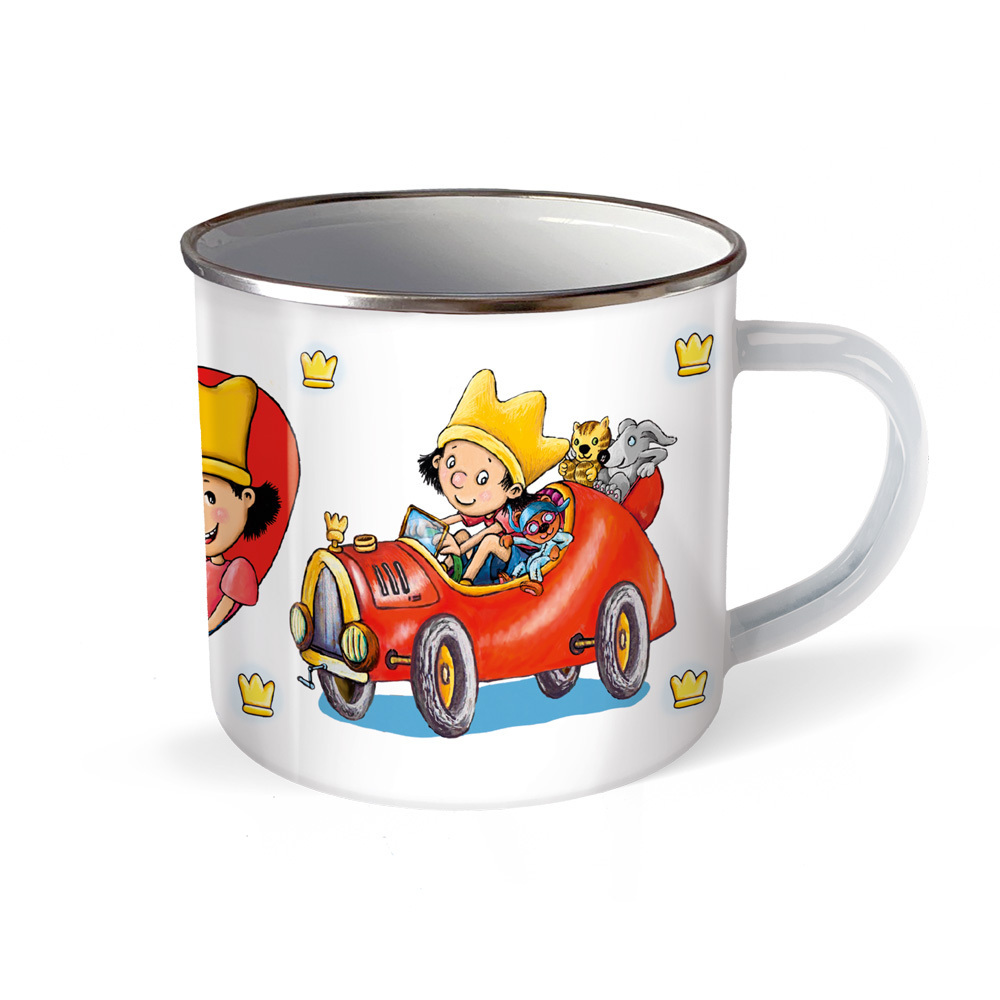 Trötsch Der kleine König Emailletasse main product photo