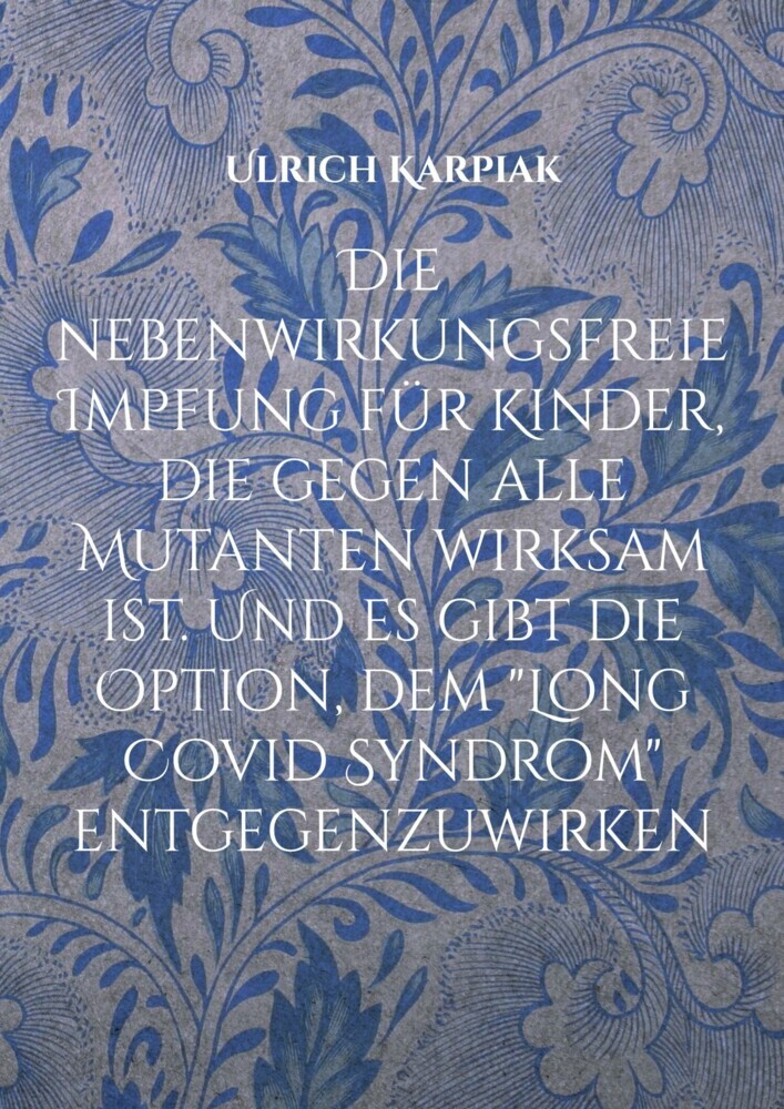 Die nebenwirkungsfreie Impfung für Kinder, die gegen alle Mutanten wirksam ist. Und es gibt die Option, dem "Long Covid Syndrom" entgegenzuwirken main product photo