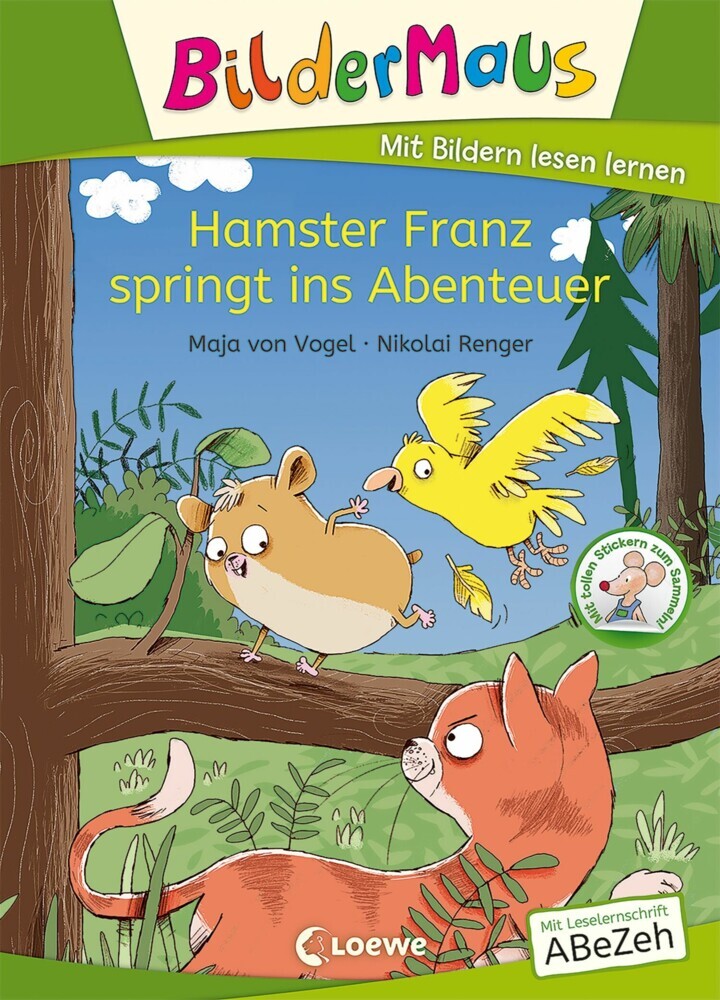Bildermaus - Hamster Franz springt ins Abenteuer main product photo
