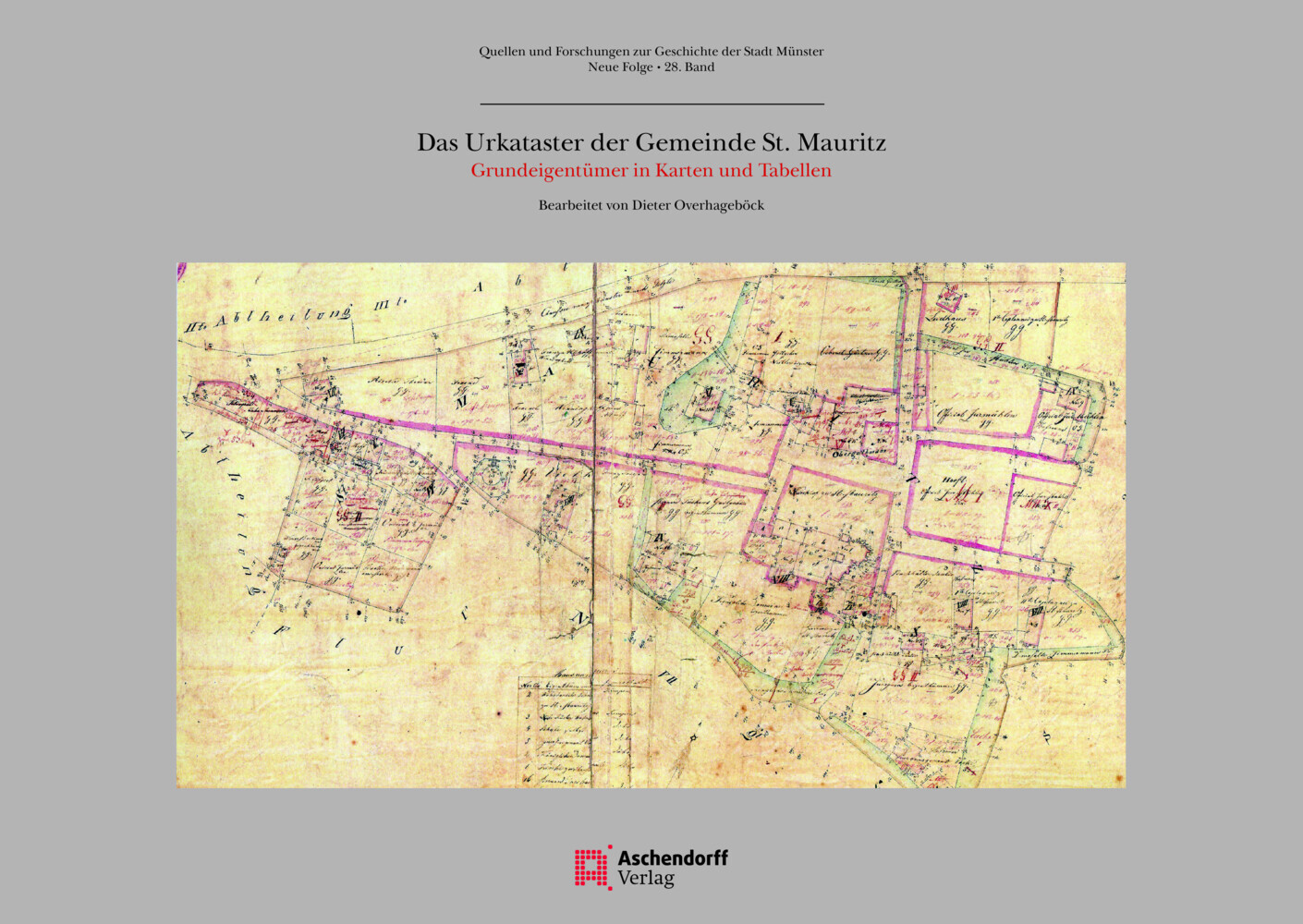 Das Urkataster der Gemeinde St. Mauritz 1826-1830 main product photo