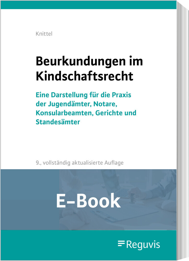 Beurkundungen im Kindschaftsrecht (E-Book) main product photo
