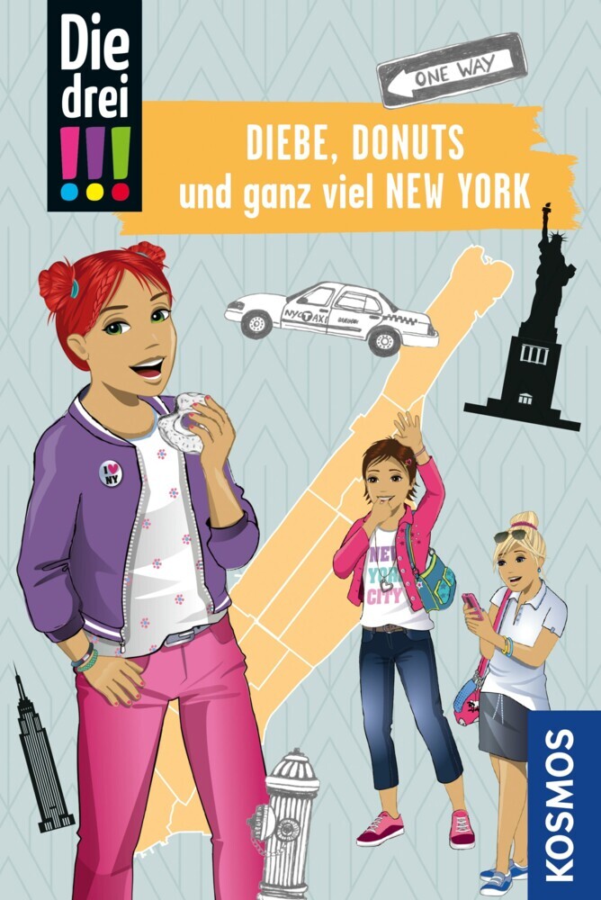 Die drei !!!, Diebe, Donuts und ganz viel New York (drei Ausrufezeichen) main product photo