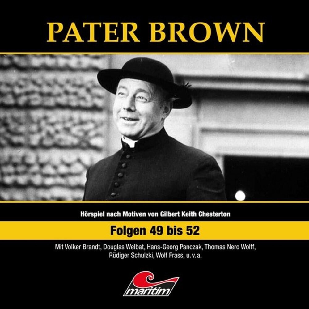 Pater Brown Box. Folge.49-52, 4 Audio-CD main product photo