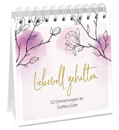 Liebevoll gehalten - Aufstellbuch main product photo