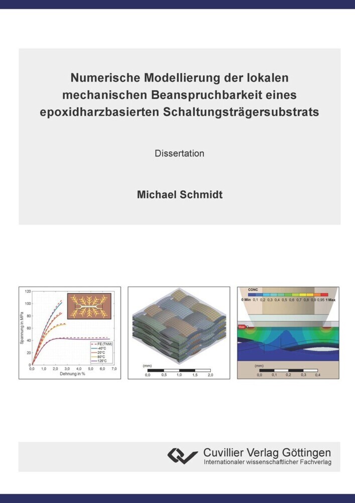 Numerische Modellierung der lokalen mechanischen Beanspruchbarkeit eines epoxidharzbasierten Schaltungsträgersubstrats main product photo