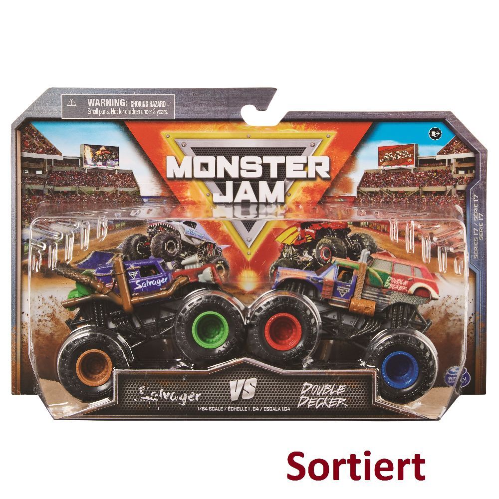 MNJ Monster Jam 2-Pack 1:64 main product photo