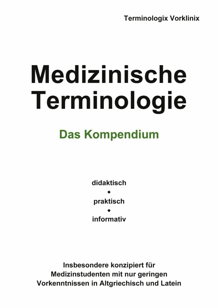 Medizinische Terminologie main product photo