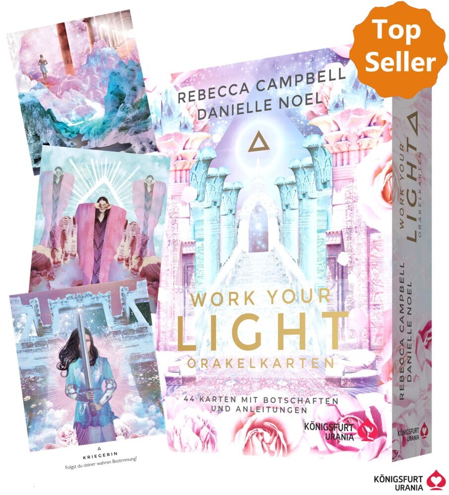 Work Your Light Orakel, m. 1 Buch, m. 44 Beilage main product photo