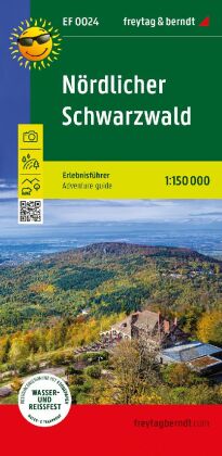 Nördlicher Schwarzwald, Erlebnisführer 1:150.000, freytag & berndt, EF 0024